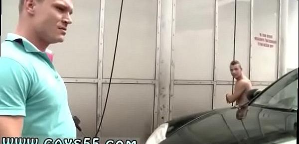  Gay boys with sex toys movietures Anal Fucking At The Public Carwash!